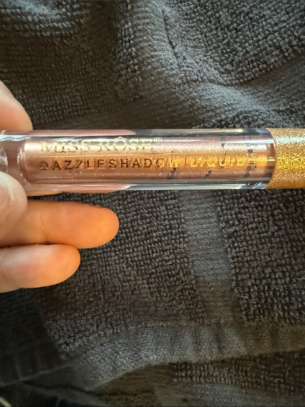 Liquid Dazzle Shadow — Shimmery Pink Gold
